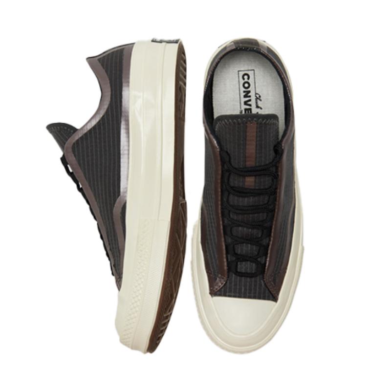 Converse Кеды Chuck Taylor All Star 1970-х годов винтажные износостойкие низкие парусиновые унисекс темно-серые черные