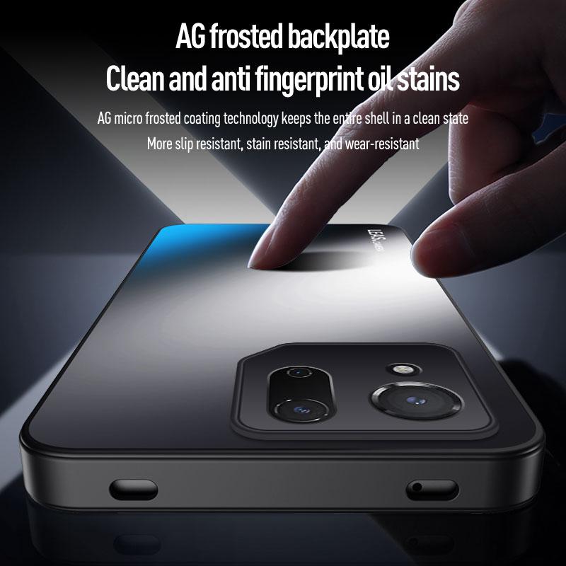 EUCAGR Для Asus ROG Phone 9 Ударопрочный AG Матовый Мягкий ТПУ+ПК Матовая Задняя Крышка Для Asus ROG Phone 9 8 7 6 5 Чехол Для Телефона Coque
