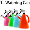 2 В 1 Напорный распылитель Водный чайник Пластиковый распылитель для цветов Садовые принадлежности Лейка Горшок Дом