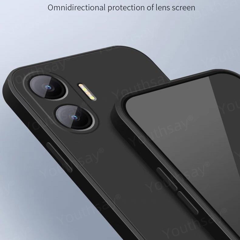 Чехол для Poco F7 Чехол Xiaomi Poco F7 Funda Coque Мягкий Оригинальный Жидкий Силикон ТПУ Защита Камеры Бампер Телефона Poco F7