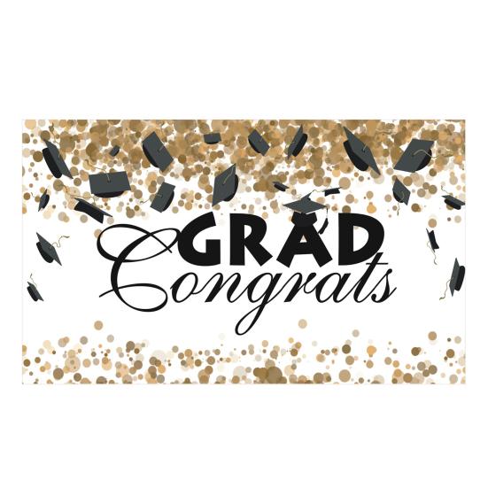 Украшение для выпускного, хорошее универсальное очаровательное поздравление, баннер для выпускников, баннер для поздравлений, баннер для выпускной вечеринки, реквизит для фотосъемки, фоновый баннер