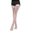 Transparent Stocking with Lace Silk Patchwork Over Knee Sexy Thigh High Stockings  Woman