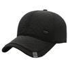 Hat Cap Embroidered Logo Design Adjustable Casual Fashion Men Women CZA373 [White Fang] (Black)
