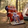Personalized Custom Name Blanket - Genshin Impact Furina Print Design,Blanket for Sofa,Bed,Travel,Camping - Soft and Warm, Great Gift