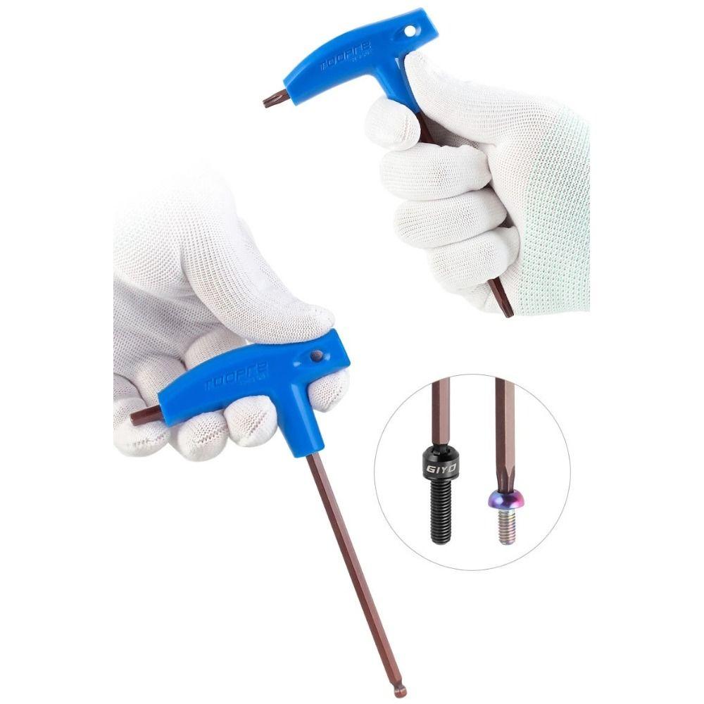 With Double Ends Bike Allen Key Wrench Plastic Handle Bicycle Spanner  Bicycle Repair Tools