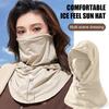 Sun Protection Face Guard Hat Neck Gaiter UPF 50+ Breathable Cooling Ice Silk Summer Outdoor Cycling Women Hood Bandana Scarf Face Shield