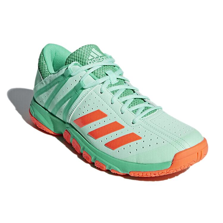 adidas Wucht P5 Бадминтонные кроссовки Мужские Низкие Зеленый/Оранжевый DA8874