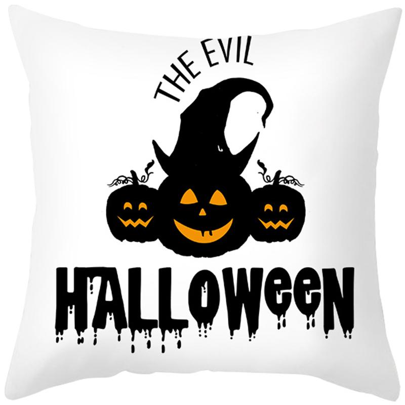 Домашний декор, наволочка с тыквой на Хэллоуин, креативная наволочка с принтом, наволочка для дивана, вечеринки, дома, автомобиля, наволочка 45x45 см, Funda de Almohada