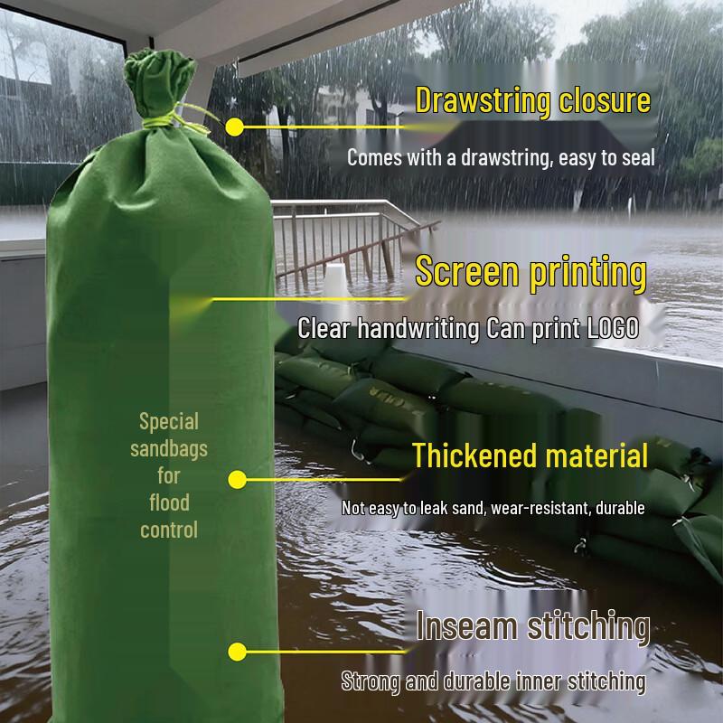 Durable Flood Control Sandbags
