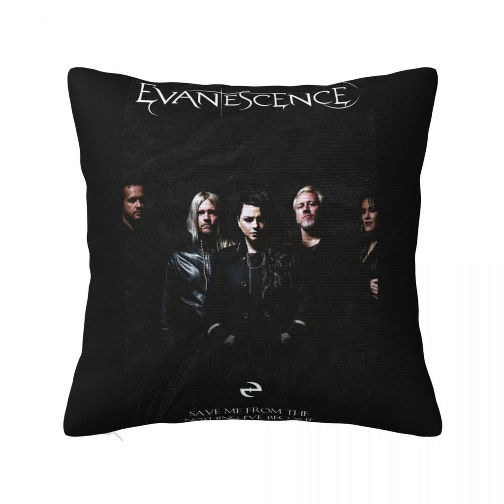 Evanescence Рок-группа Квадратная наволочка Чехол для подушки Наволочка Чехол для декоративной подушки для дома Дивана Гостиной