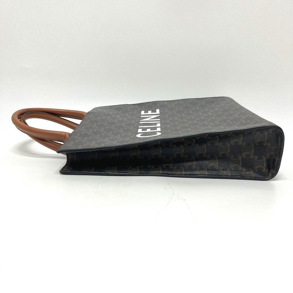 CELINE 191542 Triomphe Vertical Cabas Small Bag Back Handbag Tote Bag