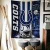 Indianapolis Colts Wall Tapestry Aesthetic Wall Hanging Printed Fabric Blanket Decorative Tapestries for Bedroom Living Room Home Decor