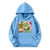Child Fashion Lightweight Long Sleeve Pullover With Pockets  Print Hoodie
