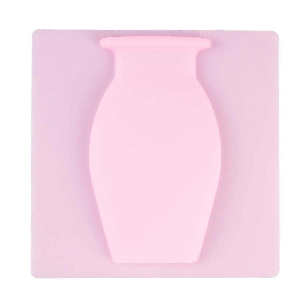 Силиконовая ваза для цветов, легко съемная стена и холодильник, волшебное растение, резиновая наклейка, вазы, сделай сам, аксессуары для украшения дома