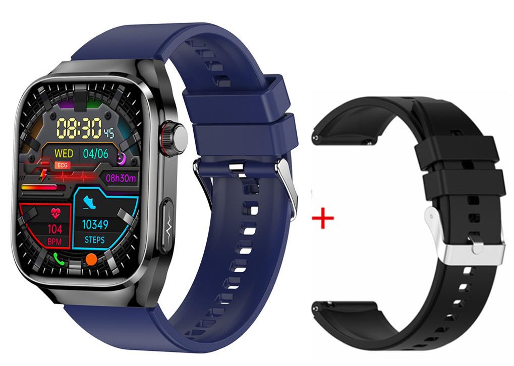 Men AMOLED Smart Watch TK16 Pro ECG Health Monitor SOS BT Calling AI Vocie Multi Sport Modes Fitness Tracking Smartwatch