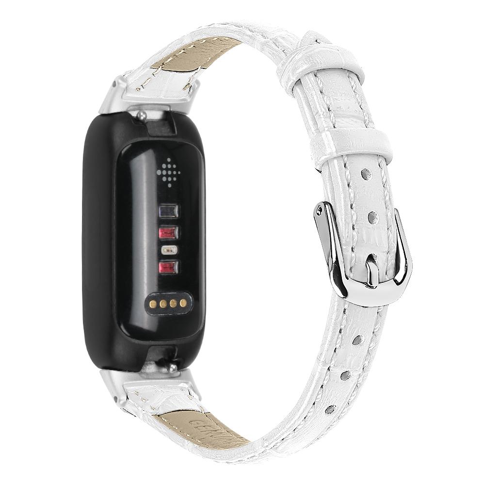 Сменный ремешок для Fitbit Inspire 3 из ПУ-кожи с бамбуковым рисунком, регулируемый ремешок для часов