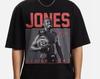Футболка Jon Jones Винтажный стиль 90-х Графический стиль Футболка Bones Jones - Американская Проф Унисекс Футболка