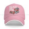 Pure Color Dad Hats Still Plays With Blocks Unisexs Hat Sun Visor Baseball Caps Engineer Peaked Cap
