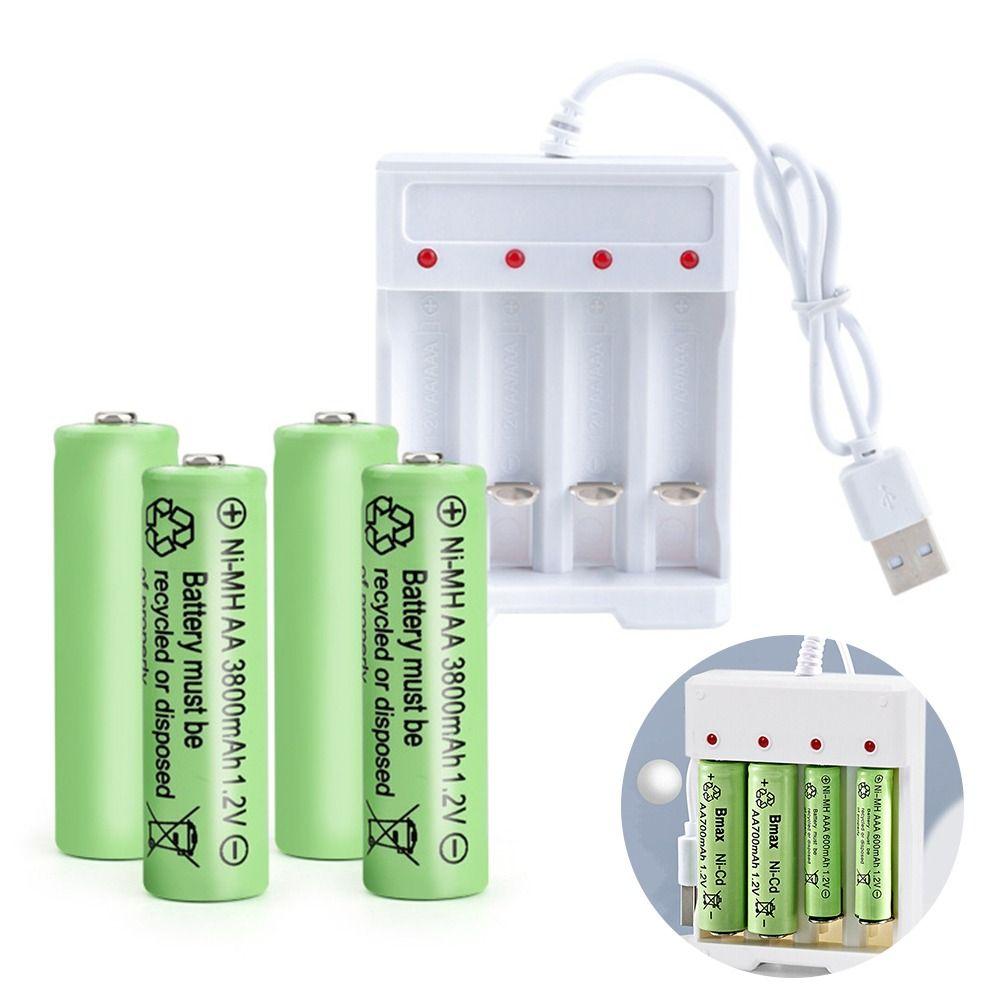 Adapter Rechargeable USB Battery Charger Quick Charge AA / AAA Battery Charger Charging Tools