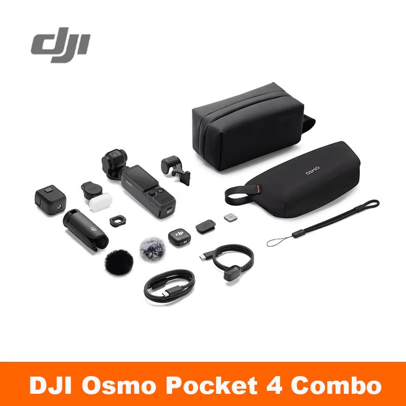 Local+ DJI Osmo Pocket 4 1″ CMOS Pocket Gimbal Camera 14-Stop Dynamic Range 10-bit D-Log New ActiveTrack Pocket 4