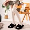 Women Thigh High Socks Extra Long Soft Leg Warmers Fuzzy Over Knee Boot Stockings Fleece Warm Plush Socks