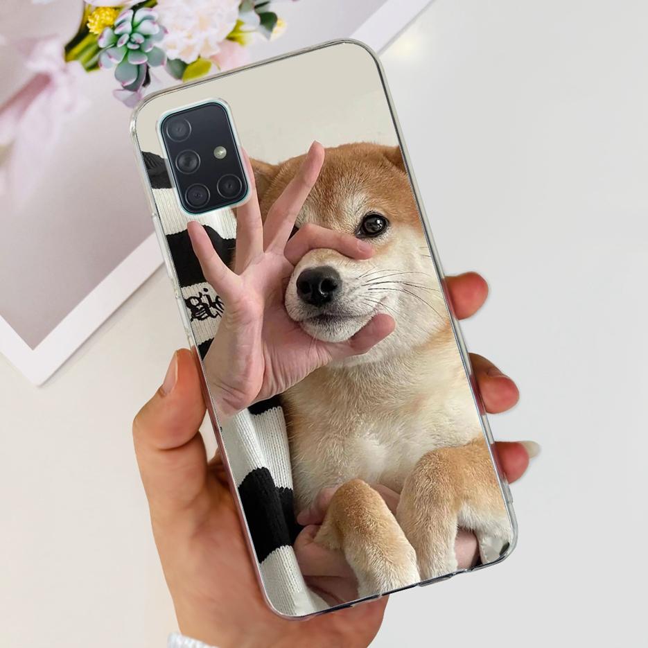 For Samsung Galaxy A31 A41 A51 A71 Case Cute Fashion Painted Cover Soft TPU Phone Case For Samsung A31 A41 Galaxy A51 A71 Bumper