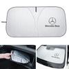 ILY2   Car Windshield Sun Shade Covers For Mercedes Benz GLC CLE CLA GLB GLS W177 W205 W213 W222 Visors Front Window Protector Sticker