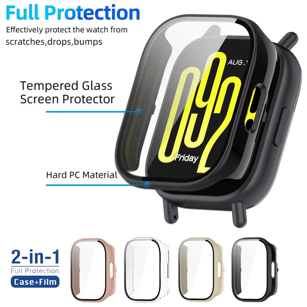 Мягкий ТПУ Защитный Чехол для Экрана для Xiaomi Redmi Watch 5 Active Закаленное Стекло Чехлы для Часов для Redmi Watch 5 Lite Защита