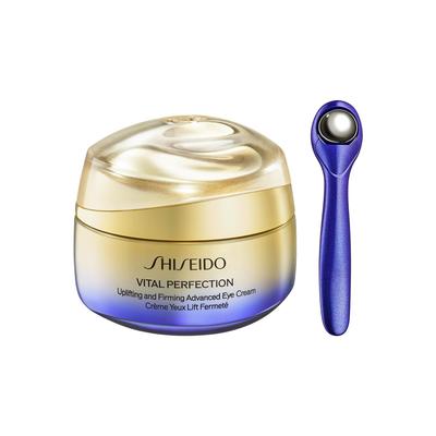 SHISEIDO Vital Perfection Advanced Крем для век 15 г Крем для век Кремовый Элегантный и Роскошный Цветочный Аромат Глаза Уменьшает и Упругость Shiseido (Квази-лекарство)