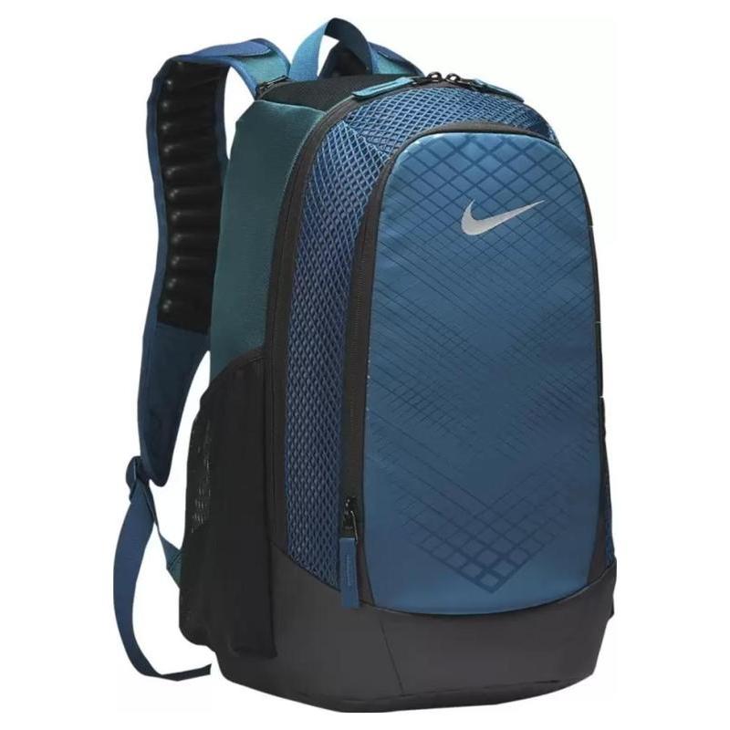 Nike Полиэстеровый рюкзак унисекс сине-зеленый повседневный BA5474-498