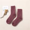 1/3 Pairs Super Thicker Solid Color Women Socks Against Cold Snow Warm Autumn Winter Funny Women Wool Sock