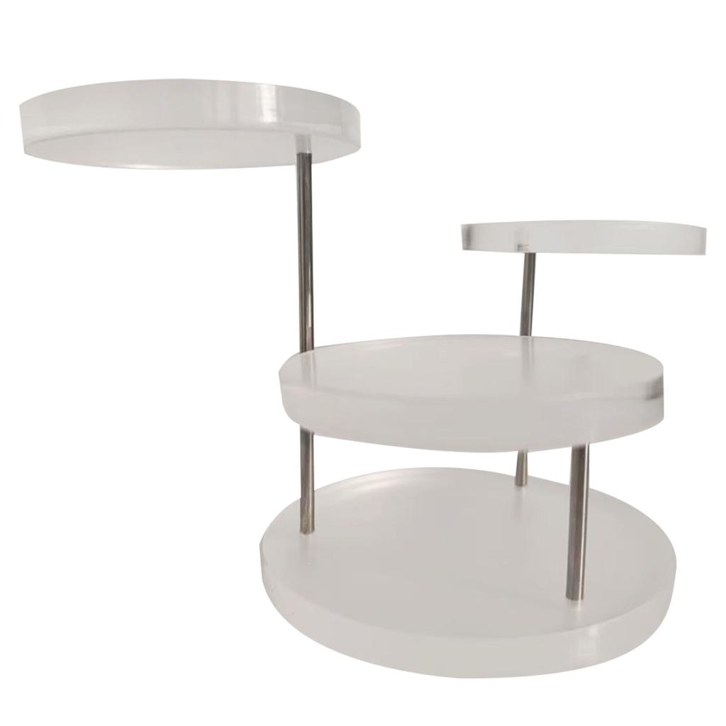 Круглая стойка для ювелирных изделий, многоуровневая стойка для демонстрации, стойка для торта, десерта, декоративная для вечеринок 