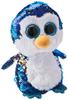 Meteor Apac Ty Flippables Peyton M size Width 11cm x Height 19cm x Depth 12cm (Penguin) Approx.