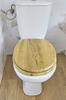 AWD INTERIOR 1977 Amargura MDF soft-close toilet seat, wood pattern
