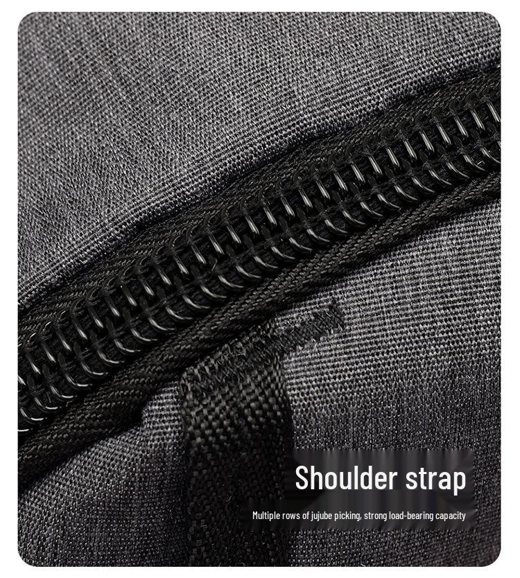 Мужской прочный водонепроницаемый рюкзак для ноутбука из ткани Оксфорд для бизнеса и путешествий