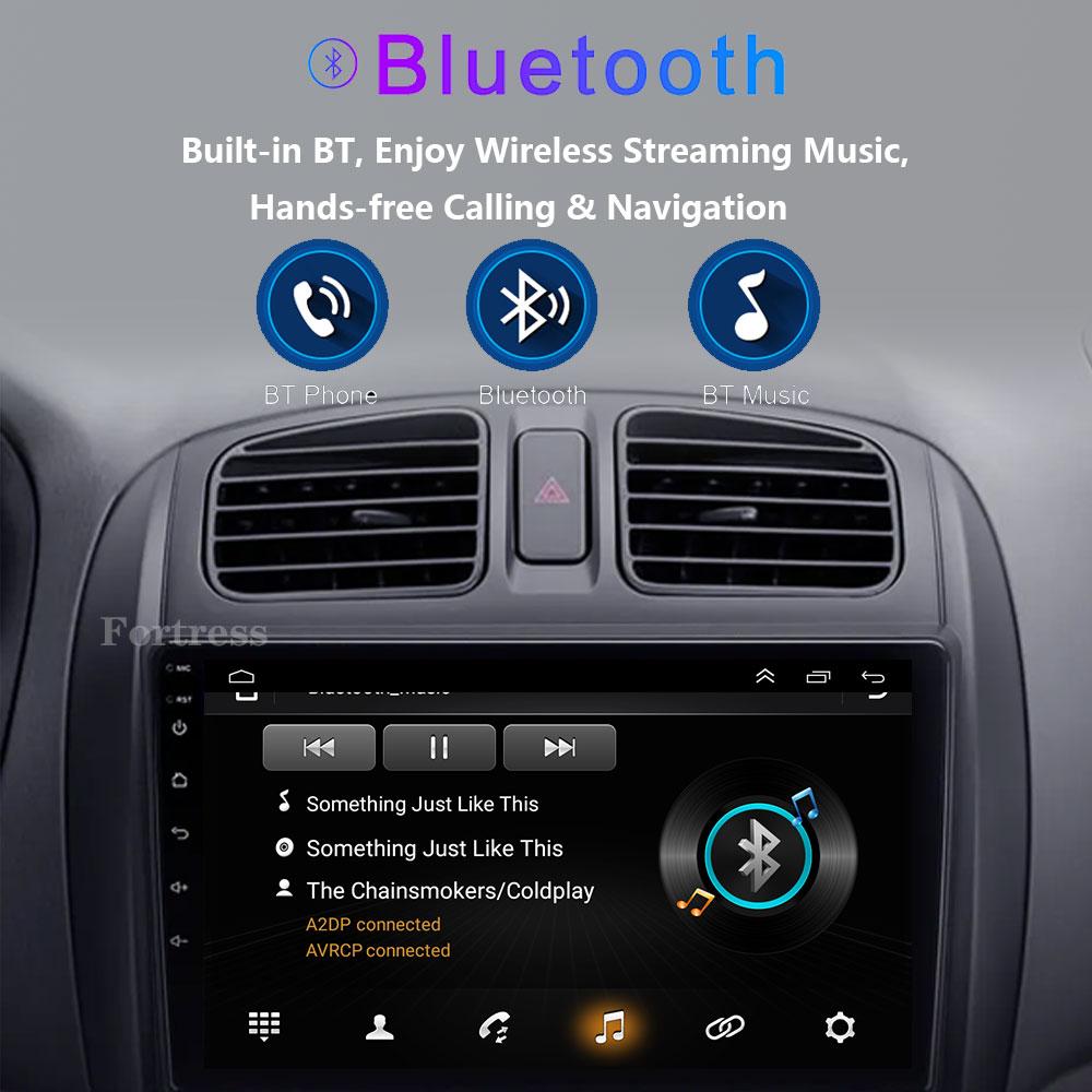 Fortress 8G+128G QLED автомобильное радио для Mazda 323 BJ 2000-2003 мультимедийный видеоплеер автонавигация Android 13 2din DVD головное устройство