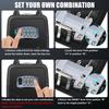 Key Lock Box Outdoor with Code, Large Key Lockbox for Keys Outside Portable Lock box for Keys, 4 Digit Combination Key Safe Storage, Waterproof