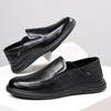 Fashion Fashion Casual Leather Men's Dress Shoes Spring Autumn New Designer Soft Sole Solid Color Loafers Man