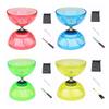 Chinese Yoyo Diabolo Set with 2 Diabolo Sticks String and Net Bag Triple Bearing Diabolo for Adults Kids Elderly Agility Exercis