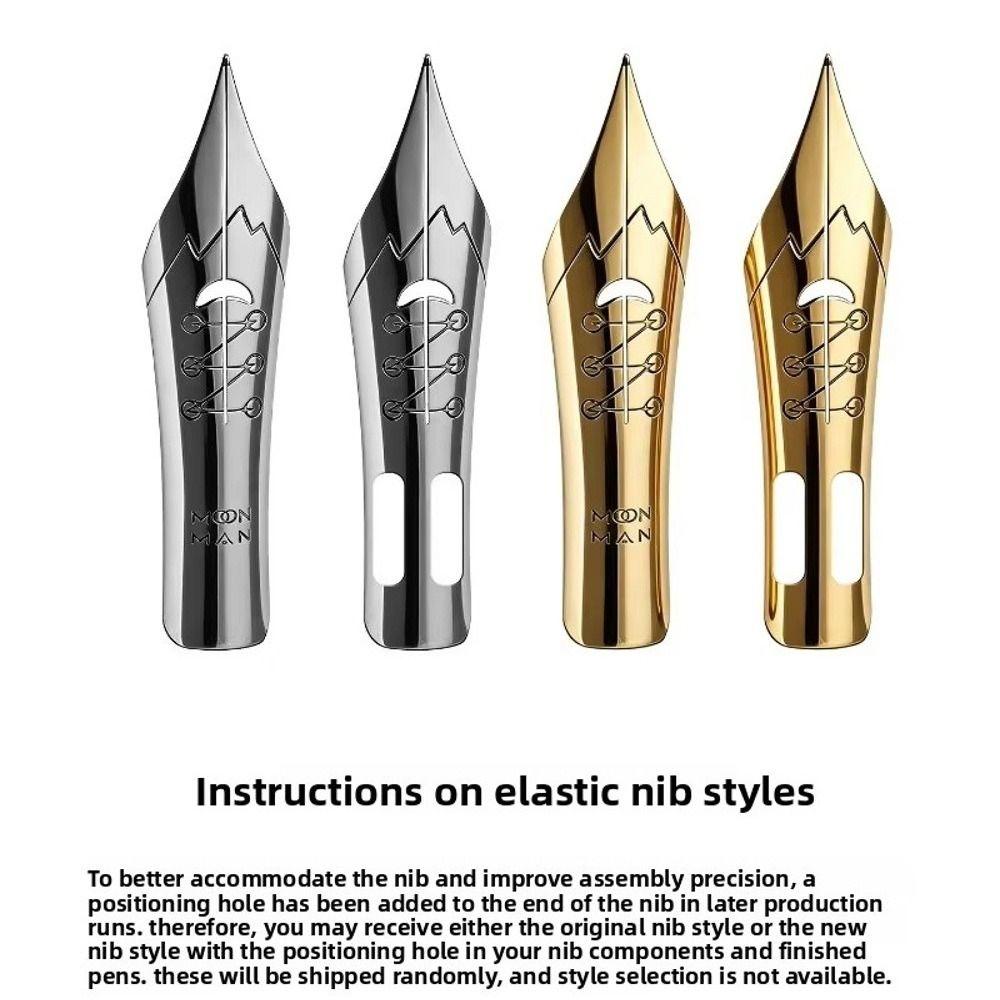 Threaded Feed Section Calligraphy Pen Nib Elastic Replacement Nib Calligraphy Practice