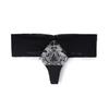 northerly Elegant Collection 2602 T-Back Panties Lace Thong Pink Size L