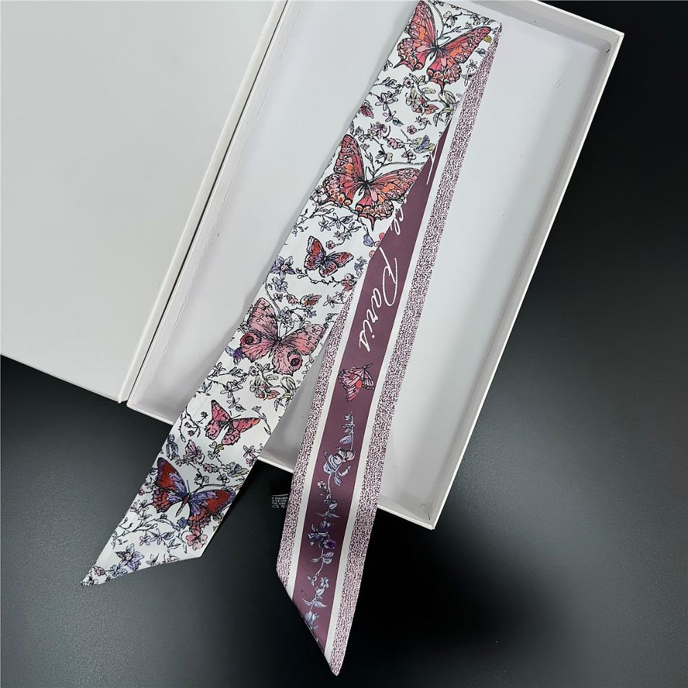 Floral Scarf Breathable Neckerchief Fashion Foulard Girl