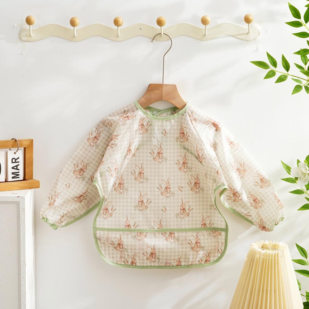 Waterproof Baby Bib Washable Wash-Free Eating Bibs Portable Coveralls Bibs Easy To Clean