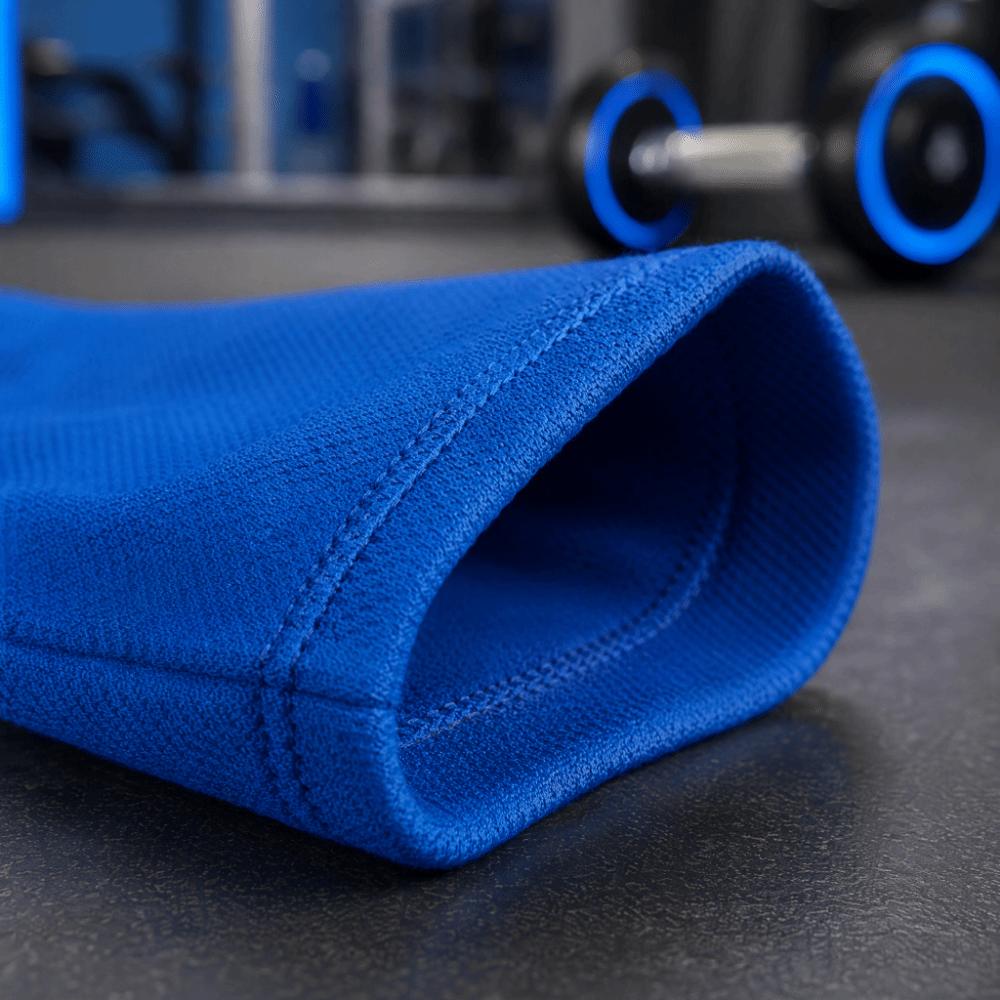 2pcs Polyester Compression Calf Sleeves Breathable Double Layer Shin Pad Football Practice