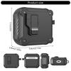 Защитный кейс для наушников-вкладышей Tactical Guard Shell для Pods 4, Защита с автооткрытием верхней крышки и повышенной ударопрочностью