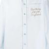 Burberry Shirts Men's Blue Pointed Collar Moderate Other 80367561