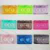 1Pc Cassette Tape Transparent Storage Box Audio Magnetic Recording Blank Tape Case Dustproof Box