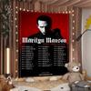 MMarilyn MManson Подвесной Богемный Гобелен для Гостиной Дома Комнаты в Общежитии Декор Японский Гобелен