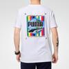Puma Casual Sports Training Fitness Running Short Sleeve T-Shirt Men Tops White 531307-02