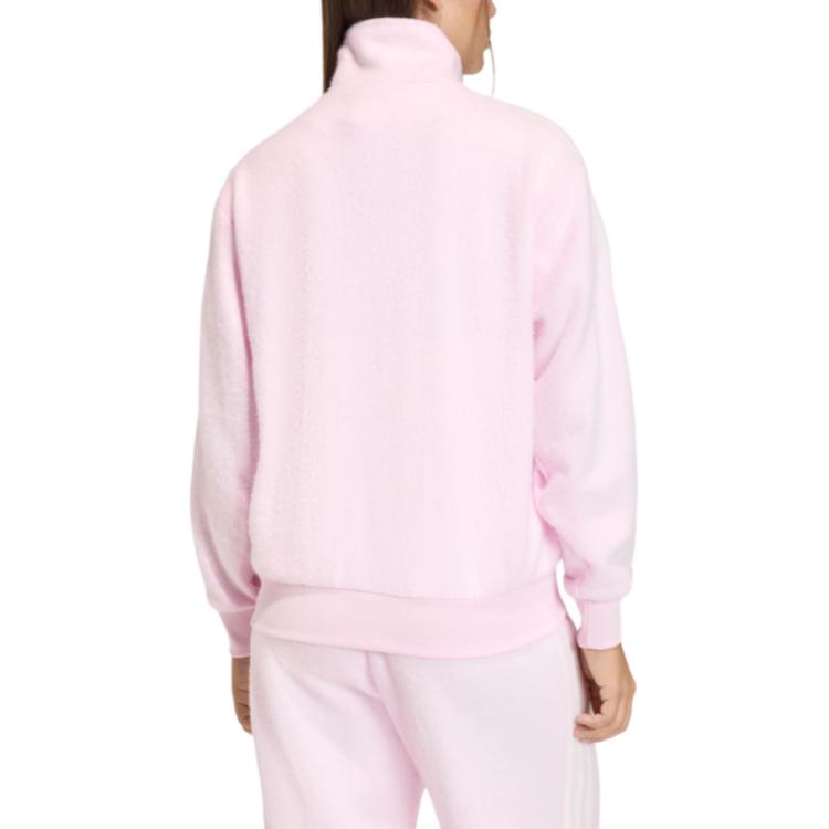Adidas Originals three-stripe zip sweatshirt